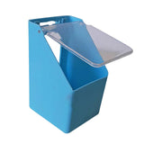 Maxbell 6xBird Food Feeder Hanging Convenient Detachable Food Containers for Pigeon Blue