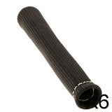 Maxbell 6xSpark Plug Wire Boots Heat Shield Protector Sleeve SBC black