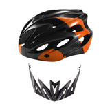 Bike Helmet Breathable Adjustable Bicycle Helmet for Biking Riding Bicycling Orange