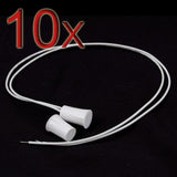 Maxbell 10 PCs Recessed Magnetic Door Window Contacts Alarm Reed Switch