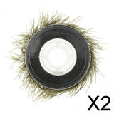Maxbell 2x65lb Seaweed Carp Rigs Fishing Rig Replacement Fishing Tackle Dark Green