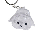 Maxbell Rabbit Keychain Multifunctional Compact Unique Rabbit Memorial Gift Souvenir Style C