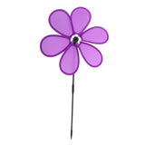 Maxbell Wind Mill Wind Spinner Garden Yard Outdoor Decoration Children Toy Purple - Aladdin Shoppers