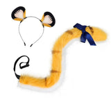 Maxbell Headband and Tail Cosplay Accessory Kit Versatile Lifelike Texture Simulated