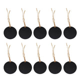 Maxbell 50pcs Mini Small Hanging Chalk Board Blackboard Memo Home Party Sign Packs