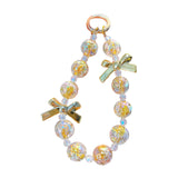 Maxbell Phone Charm Phone Keychains Purse Backpack Accessory for Birthday Gift Woman yellow