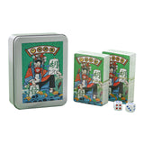 Maxbell Maxbell Mahjong Card Game Compact Waterproof 144 Cards/Set for Outdoor Festival Dorm