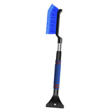 Maxbell Generic Ice Scraper Telescopic Gifts with Comfortable Grip Sturdy Snow Brush Blue
