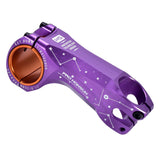 Maxbell Bike Stem -17 Degree 31.8/35 x 90mm for Bicycle MTB Road Bike Purple - Aladdin Shoppers