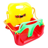 Maxbell Toddlers Hanging Seat Easy to Clean Hanging Chair for Park Garden Playground Red