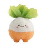 Maxbell Plush Keychain Vegetable Family Car Key Chain for Purse Backpack Accessories radish
