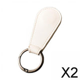 Maxbell 2xMagnetic Hat Clip Sunhat Multipurpose Hat Bags Clip for Travel Handbag Purses White round