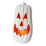 Maxbell Halloween Pumpkin Light Decoration Ornament for Bar Party Supplies Courtyard White