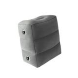 Maxbell Inflatable Travel Foot Rest Pillow Portable Plane Footrest Pillow for Adults