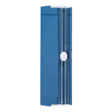 Maxbell Paper Trimmer Two Way A4 Paper Cutter Slider for Craft Projects Photo Coupon Blue