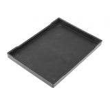 Maxbell Reptile Water Bowl Decorative Reptile Feeder for Frog Bearded Dragon Hamster M black