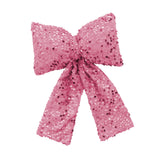 Maxbell Bow Christmas Tree Decoration Xmas Tree Decor for Wedding Holiday Front Door Pink