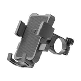 Bike Phone Holder Mount, 360° Adjustable, Vibration-Resistant, Firm Grip, Compatible with 4.7-7 inch Smartphones Black Bicycle Handlebar
