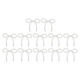 Maxbell 12 Pieces Cupcake Toppers Elegant for Bridal Engagement Bouquets Baby Shower