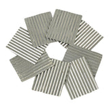 Maxbell 16Pcs Steel Shed Corrugated Tile Miniature Sand Table Material Layouts