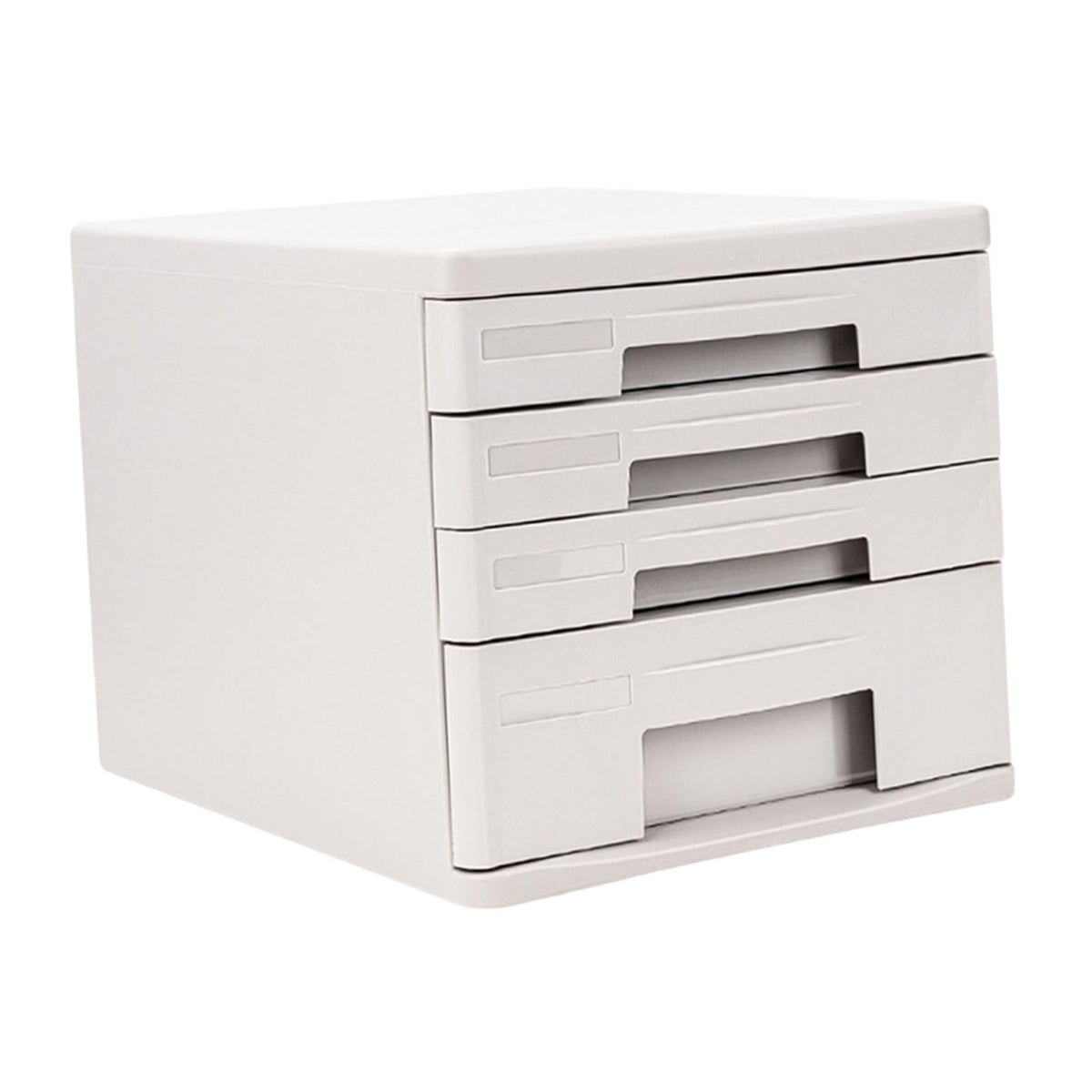 Maxbell 4 Drawer Storage Organizer Bedroom Black Garage Desktop File Storage Cabinet gray