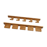 Wall Mount Sword Holder Tanto Flute Storage Rack Vertical Display Decorative 5 Slots