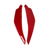 Maxbell Motorcycle Front Headlight Cover Lamp Screen for Motorcycle Accessories Red