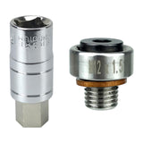 Maxbell Repair Screw for Oil Pan Anti Leakage Self Tapping Oil Pan Thread Repair Kit M12 1.5