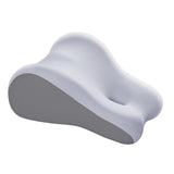 Maxbell Leg Support and Elevate Pillow Ergonomic Memory Foam Reading Pillow for Dorm Gray