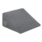 Maxbell Wedge Pillow Headboard Incline Pillow Bed Wedge Pillow for Gifts for Mom Bed gray