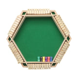 Maxbell Shut The Box Dice Game Travel 10 Numbers Fun for Cafe Gift Family Gatherings