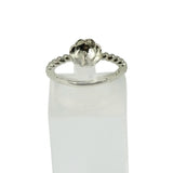 Maxbell 7pcs Brass Blank Bezel Adjustable Ring Peg Moun Flower Cup DIY Filigree Ring