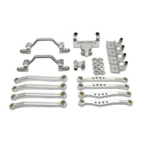 Maxbell 1/16 RC Upgrades Kit Replacement Steering Rod Tie for C64 RC Vehicles Trucks argent