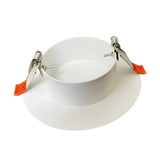 Maxbell Ceiling Hole Cover Plate Round Decorative Cap Access Panel for Glass Kitchen M
