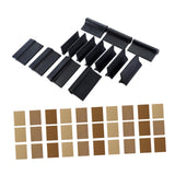 Maxbell Rubber Sand Paper Mat DIY Crafts Easy Use Automobiles Angle Sanding Grips Set With 30 Yellow Paper