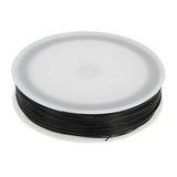 Maxbell Maxbell 40m Length 0.5mm Diameter Iron Wire Thin Iron Line For DIY Models Makings & Bindings Black