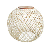 Maxbell Rustic Hanging Light Shade Hand Weave Lampshade for Cafe Bedroom Living Room