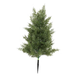 Maxbell 20inch Xmas Artificial Pine Tree with Spike for Outdoor Accessories Lifelike Green