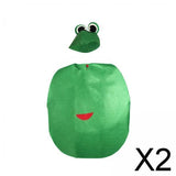 Maxbell 2xAdult Animal Costume Lovely Comfortable Animals Cosplay Costumes Suit Props Frog