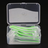 Maxbell Maxbell 22x Interdental Brush Toothpick Floss Teeth Cleaning Brush Green 0.8mm