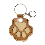 Maxbell Pet Hair Keepsake Keyring Pendant Charm Cute Decorative Dog Cat Fur Memorial Light Brown