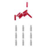Maxbell 18Pieces Anodised Aluminum Dart Flight Savers / Protector