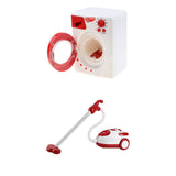 Maxbell Simulation Home Appliance Kids Role Play Toy Vacuum Cleaner +Washing Machine