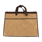 Maxbell 2xPillow Storage Bag Zippered Home Organizer for Comforters Pillows Bed Sheets