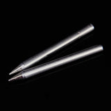 Maxbell 2x2 Silvery 60W 5mm Replacement Welding Soldering Solder Iron Point/Bevel Tip