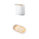 Maxbell Bathroom Accessories Set Toothbrush Holder Soap Dispenser Soap Dish;