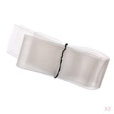 2xClear Transparent Heat Shrink Tube Wrap Cable Wire Sleeve 2.5cm x 1m