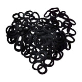 Maxbell 4x100 Pieces Black Hair Ties Hair Scrunchies Stretch No Damage Hair Bands
