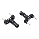 Electric Front Mudguard Spotlight Bracket, Waterproof, sturdy, Expansion Rod Black other