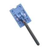 Maxbell Telescoping Rod Card Holder Multifunctional Efficient Garage Parking Reacher Blue